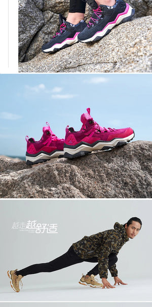 Chaussures de randonnée imperméables et antidérapantes avec technologie V - Grip pour femme "Rax - Walking Wilderness" - Planète Rando