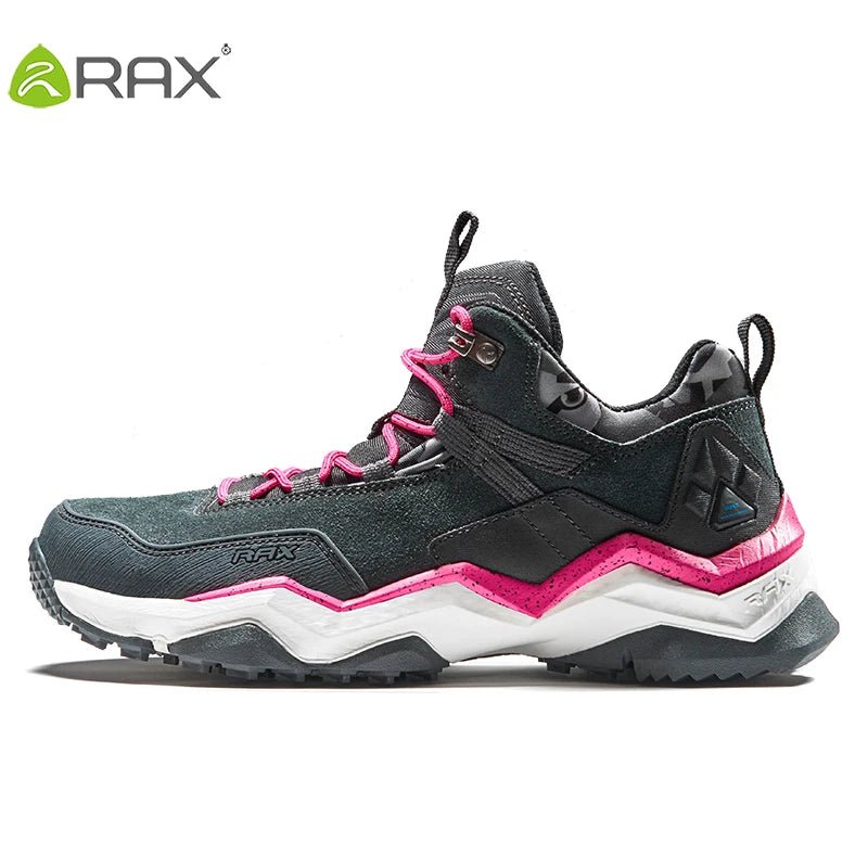 Chaussures de randonnée imperméables et antidérapantes avec technologie V - Grip pour femme "Rax - Walking Wilderness" - Planète Rando