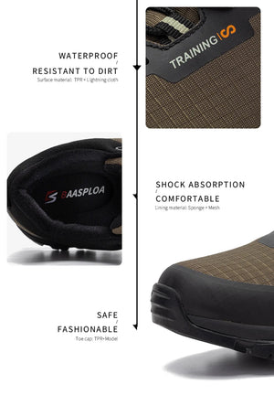 Chaussures de randonnée imperméables et résistantes avec Reset technologie pour homme "Baasploa - M7306" - Planète Rando