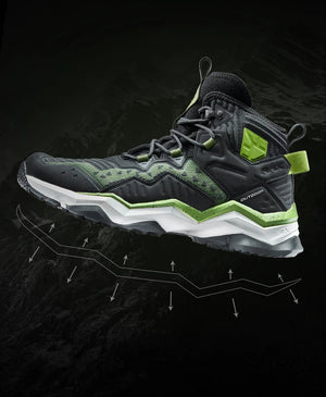 Chaussures de randonnée imperméables mid - top unisexe "RAX - 93 - 5B500" - Planète Rando