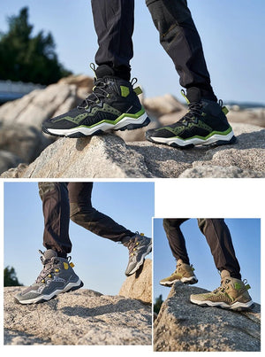 Chaussures de randonnée imperméables mid - top unisexe "RAX - 93 - 5B500" - Planète Rando