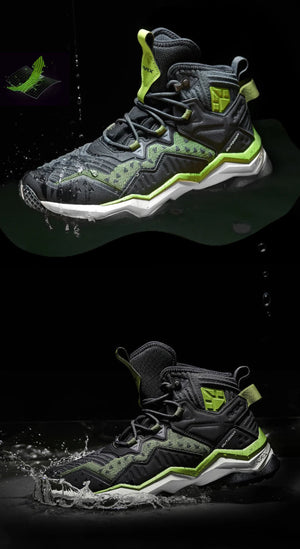 Chaussures de randonnée imperméables mid - top unisexe "RAX - 93 - 5B500" - Planète Rando