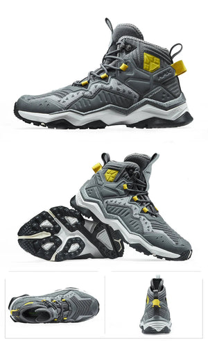 Chaussures de randonnée imperméables mid - top unisexe "RAX - 93 - 5B500" - Planète Rando