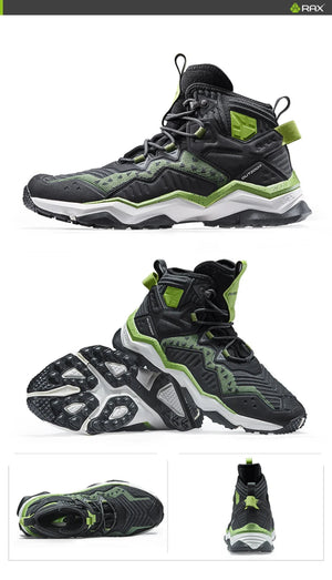 Chaussures de randonnée imperméables mid - top unisexe "RAX - 93 - 5B500" - Planète Rando