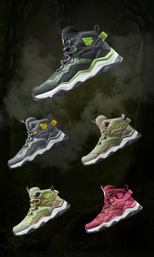 Chaussures de randonnée imperméables mid - top unisexe "RAX - 93 - 5B500" - Planète Rando