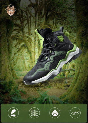 Chaussures de randonnée imperméables mid - top unisexe "RAX - 93 - 5B500" - Planète Rando