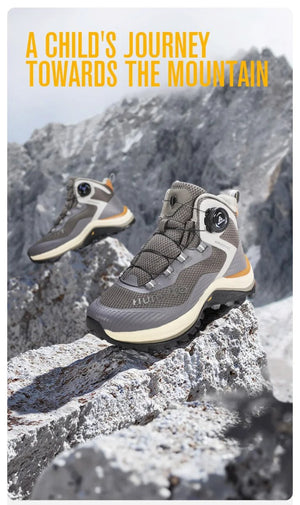 Chaussures de randonnée mid - top / bottines alpinisme avec Splash - proof protection pour enfants "HUMTTO - HT - 260587E" - Planète Rando
