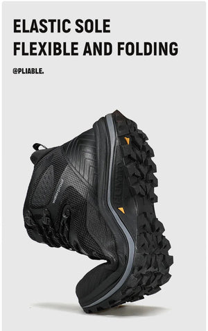 Chaussures de randonnée mid - top / bottines alpinisme avec technologie Static Waterproof pour homme "HUMTTO - HT - 250460A" - Planète Rando