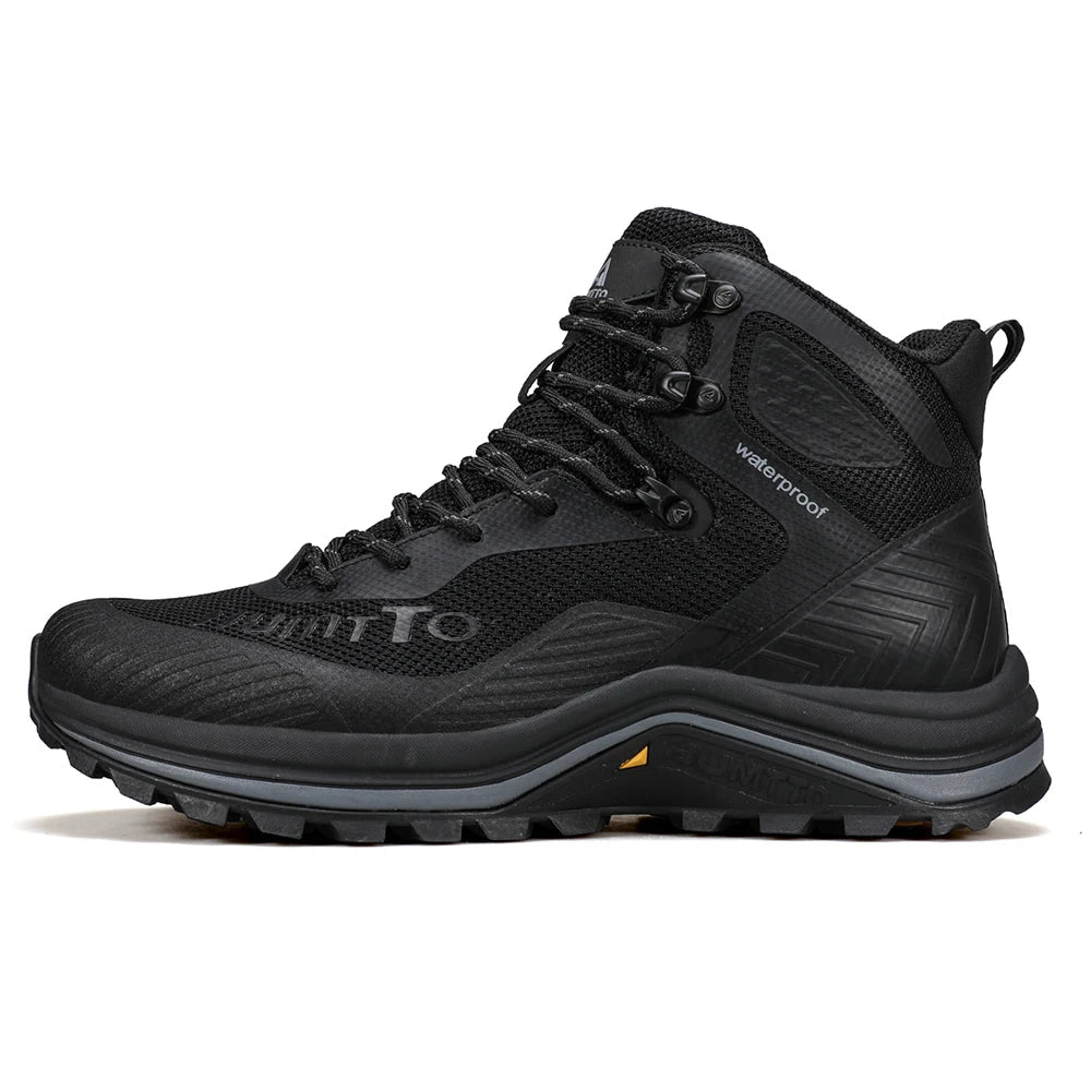 Chaussures de randonnée mid - top / bottines alpinisme avec technologie Static Waterproof pour homme "HUMTTO - HT - 250460A" - Planète Rando