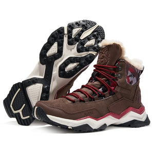 Chaussures de randonnée mid - top / bottines d'alpinisme avec doublure polaire pour homme "RAX - RX - 2415 - 020012 - 9" - Planète Rando