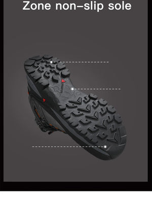 Chaussures de randonnée mid - top / bottines d'alpinisme avec Technologie Static Waterproof pour femme "HUMTTO - HT - 250486B" - Planète Rando