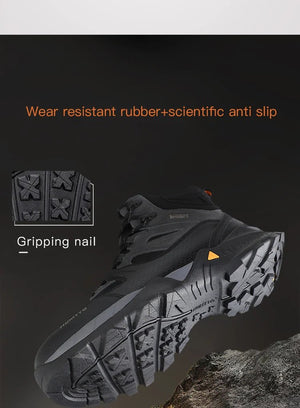 Chaussures de randonnée mid - top / bottines tactiques avec Splash - proof protection pour homme "HUMTTO - HT - 240760A" - Planète Rando
