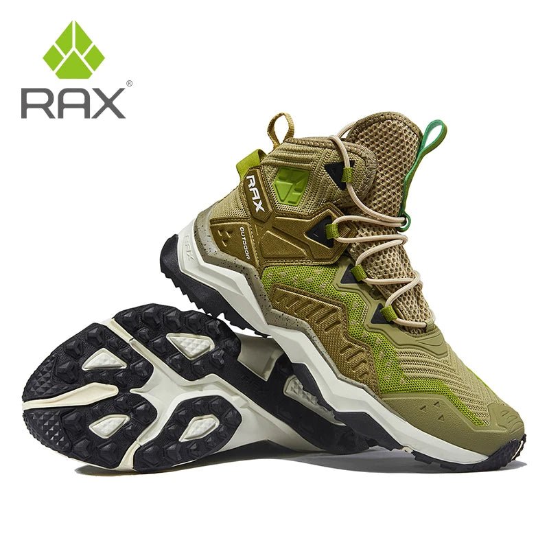 Chaussures de randonnée mid - top légères et respirantes pour homme "RAX - 91 - 5B482" - Planète Rando