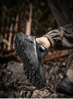 Chaussures de randonnée / trail avec splash proof protection et bouton rotatif "Outu - Enjoy Walking" - Planète Rando