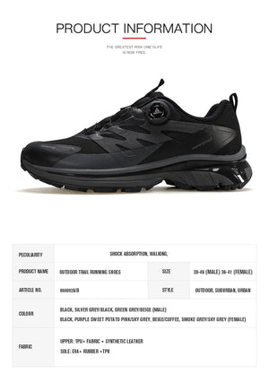 Chaussures de randonnée / trail basses avec Technologie Dynamic Waterproof pour homme "HUMTTO - HT - 860092A" - Planète Rando