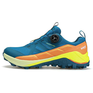 Les chaussures de trail Humtto RKT Explosive Force pour homme sont dotées de la technologie eVent® Dynamic Waterproof, de semelles robustes et d'un système de laçage rapide - des chaussures imperméables homme idéales pour le confort et la performance dans toutes les aventures.