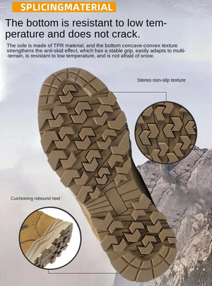 Chaussures mid - top / bottines d'hiver imperméables avec doublure polaire unisexe "Seven Outdoor - SE - 923 - 805" - Planète Rando