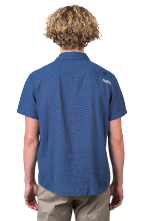 Chemisette de randonnée en coton et lin pour homme "Rafiki − JAM" - Planète Rando