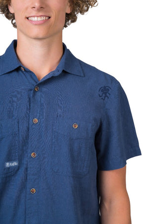 Chemisette de randonnée en coton et lin pour homme "Rafiki − JAM" - Planète Rando