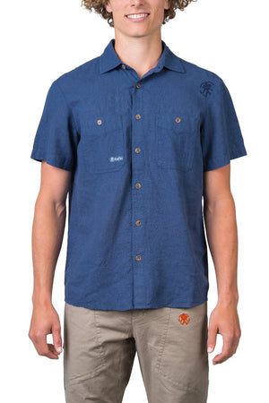 Chemisette de randonnée en coton et lin pour homme "Rafiki − JAM" - Planète Rando