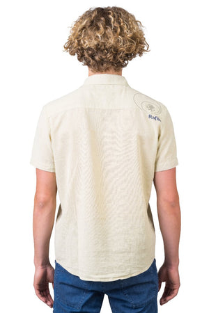Chemisette de randonnée en coton et lin pour homme "Rafiki − JAM" - Planète Rando