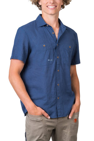 Chemisette de randonnée en coton et lin pour homme "Rafiki − JAM" - Planète Rando