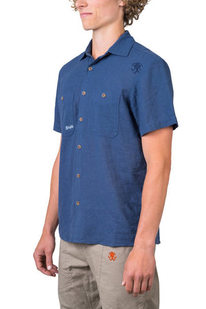 Chemisette de randonnée en coton et lin pour homme "Rafiki − JAM" - Planète Rando