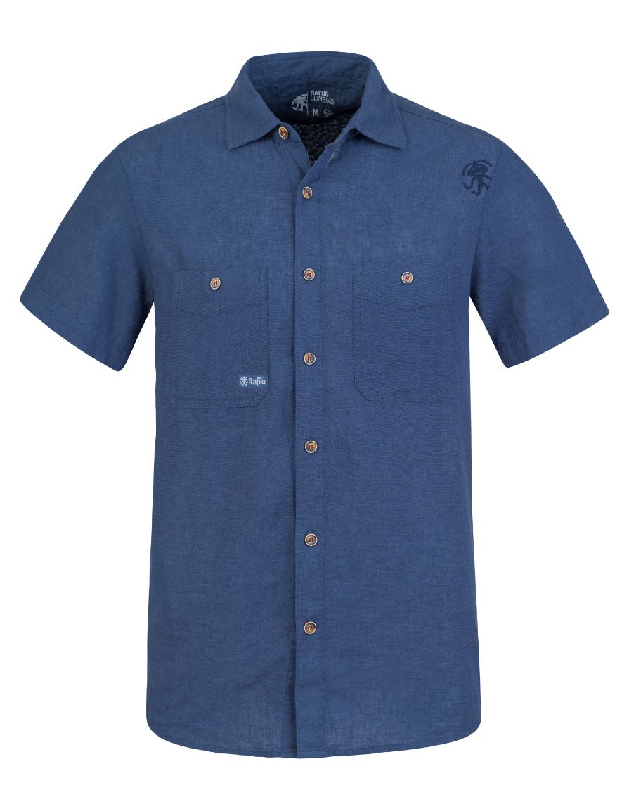 Chemisette de randonnée en coton et lin pour homme "Rafiki − JAM" - Planète Rando