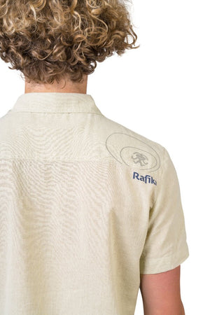 Chemisette de randonnée en coton et lin pour homme "Rafiki − JAM" - Planète Rando