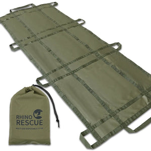 Civières d'urgence à déploiement rapide "RHINO RESCUE - Multi - use litter" - Planète Rando