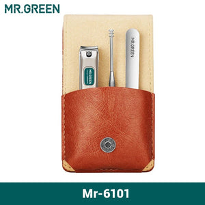 Coffret de manucure portable comprenant un coupe - ongles et des outils de voyage "MR.GREEN - Portable Manicure Set" - Planète Rando