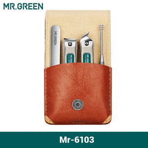 Coffret de manucure portable comprenant un coupe - ongles et des outils de voyage "MR.GREEN - Portable Manicure Set" - Planète Rando