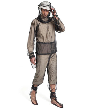 Combinaison anti - moustiques, veste anti - insectes en maille à capuche "Lixada - Bug - Wear" - Planète Rando