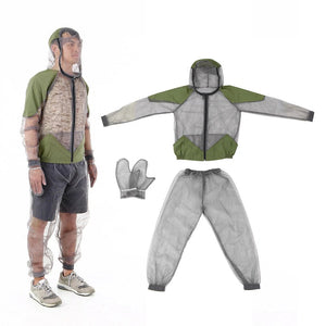 Combinaison anti - moustiques, veste anti - insectes en maille à capuche "Lixada - Bug - Wear" - Planète Rando