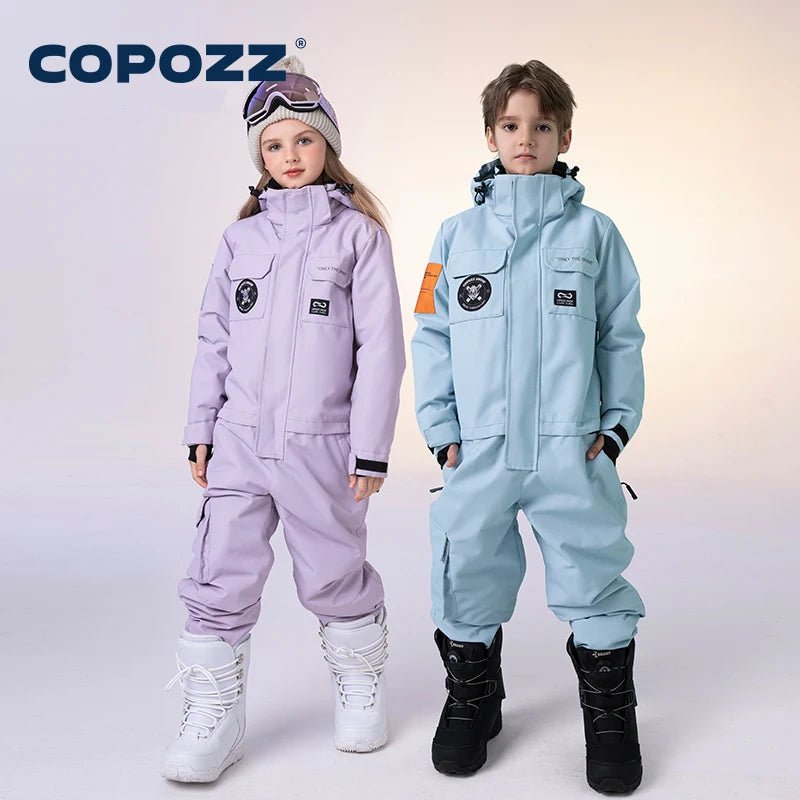 Combinaison de ski / snowboard avec technologie 3M Thinsulate™ pour enfants "COPOZZ - 22309" - Planète Rando