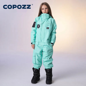 Combinaison de ski / snowboard avec technologie 3M Thinsulate™ pour enfants "COPOZZ - 22309" - Planète Rando