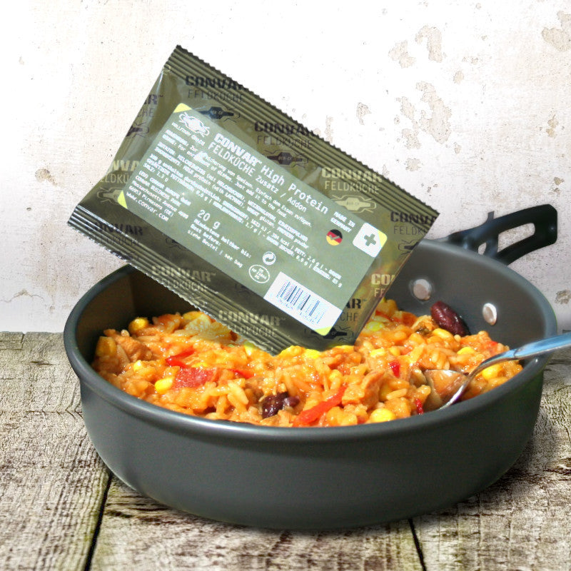 Ration alimentaire 24h opérationnelle 1903 Kcal longue conservation 10 ans "CONVAR™ - EPa Light V.4"