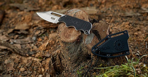 Couteau fixe de poche tactiques portable, autodéfense / EDC "SOG - Instinct mini G10 NB1002 - CP' - Planète Rando