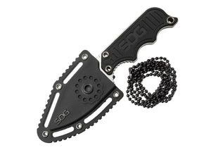 Couteau fixe de poche tactiques portable, autodéfense / EDC "SOG - Instinct mini G10 NB1002 - CP' - Planète Rando