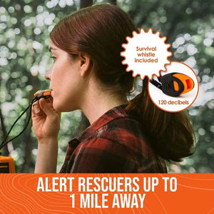 Couverture de survie / bivy / sac de couchage d'urgence pour le bivouac et la randonnée 120g "Lixada - Emergency bag" - Planète Rando