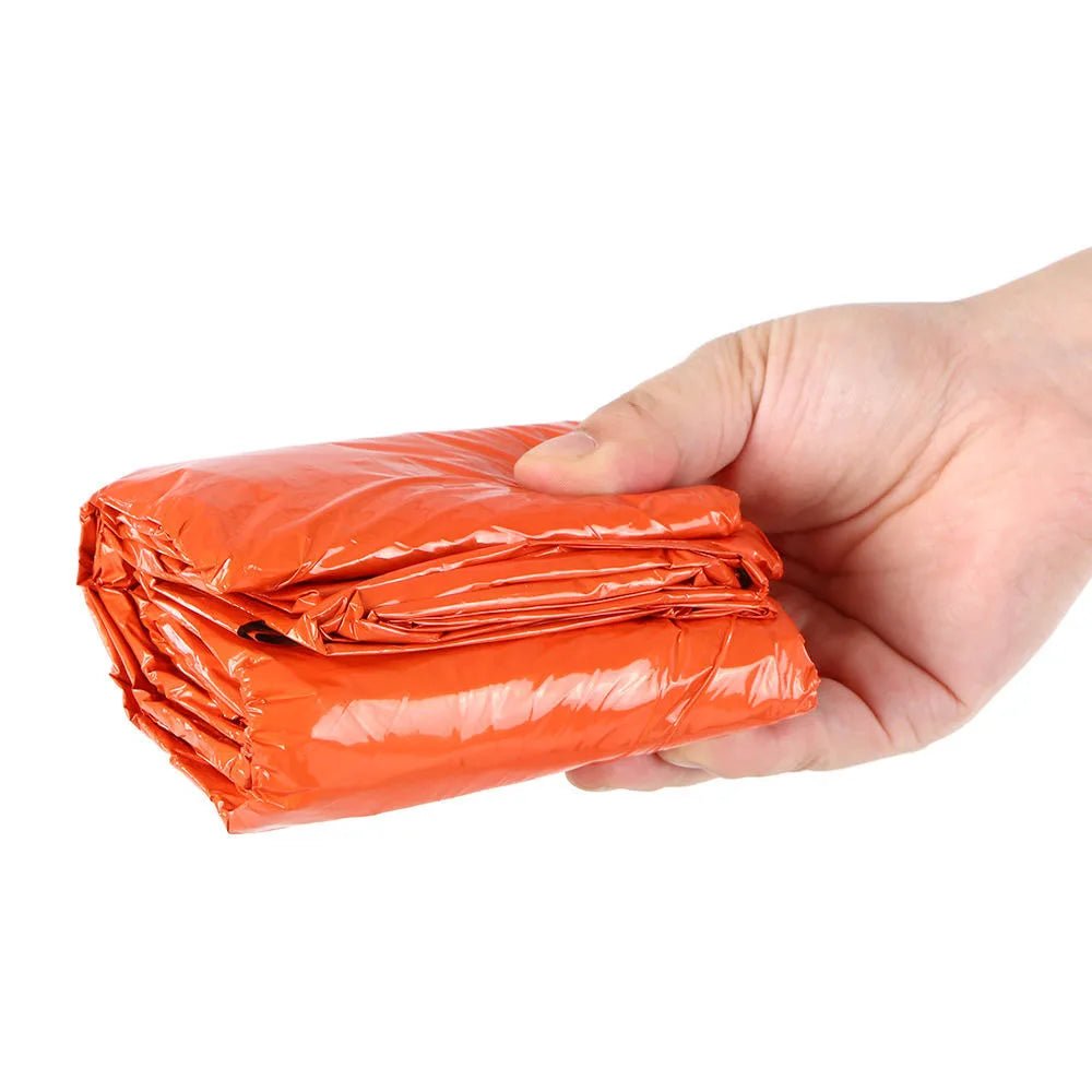 Couverture de survie / bivy / sac de couchage d'urgence pour le bivouac et la randonnée 120g "Lixada - Emergency bag" - Planète Rando