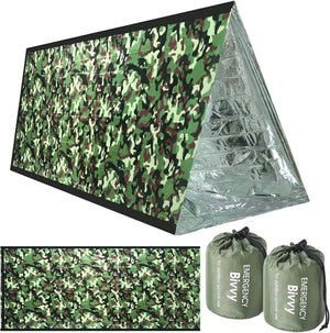 Couverture de survie en Mylar / sac de couche d'urgence imperméable "Encampment Outdoor - Bivy bag" - Planète Rando