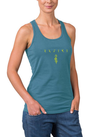 Débardeur pour la randonnée et l'escalade 95% coton biologique pour femme "Rafiki − BABSI" - Planète Rando