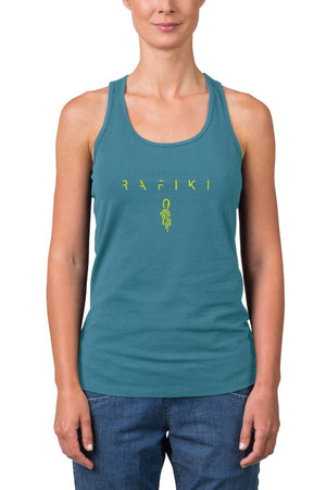 Débardeur pour la randonnée et l'escalade 95% coton biologique pour femme "Rafiki − BABSI" - Planète Rando