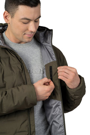 Doudoune en duvet de canard 550FP Welded DownTec pour homme "Hannah − ZAZU" - Planète Rando