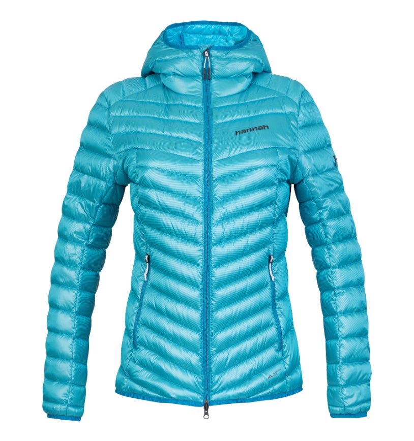 Doudoune en duvet d'oie 750FP certifié bluedesign Airlite DMF, WR "Hannah − ARY" - Planète Rando