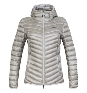 Doudoune en duvet d'oie 750FP certifié bluedesign Airlite DMF, WR "Hannah − ARY" - Planète Rando