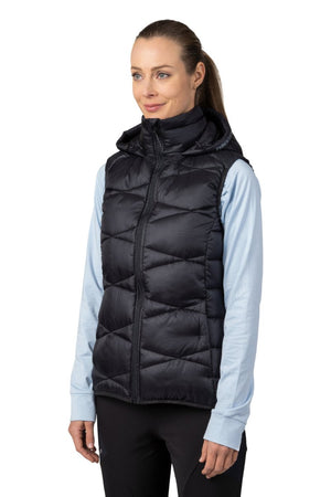 Doudoune / Gilet sans manche 100% Polyamide Airlite ACA avec technologie HL tech down like pour femme "Hannah − BETLIS VEST" - Planète Rando