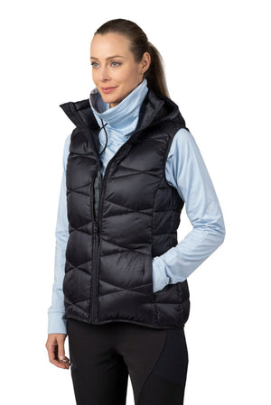 Doudoune / Gilet sans manche 100% Polyamide Airlite ACA avec technologie HL tech down like pour femme "Hannah − BETLIS VEST" - Planète Rando