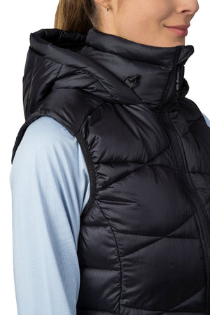 Doudoune / Gilet sans manche 100% Polyamide Airlite ACA avec technologie HL tech down like pour femme "Hannah − BETLIS VEST" - Planète Rando
